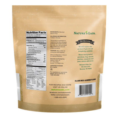 Nature's Eats Blanched Almond Flour, 32 Ounce (Pack of 2)