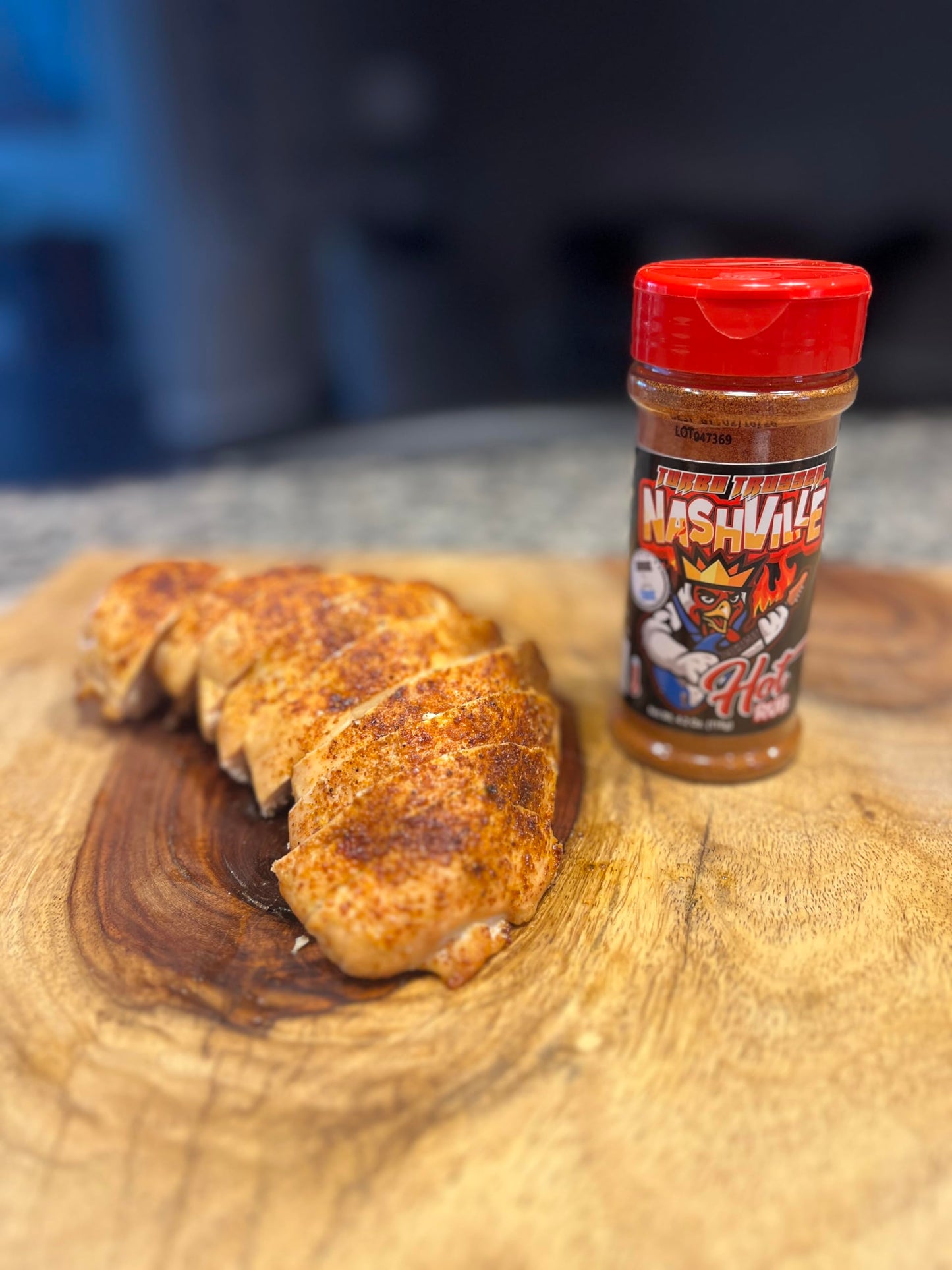 Turbo Trusser | Nashville Hot Rub | For Chicken, Turkey, Duck, Pork & Veggies | Signature Fiery Flavor of Nashville Hot | Made in the USA | 4.2 Oz