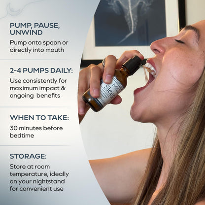 Sleep Liposomal Supplement with Low-Dose Liquid Melatonin Kids and Adults - Relaxation Aid, Deep Restorative Sleep Support - Vegan and Clean - Advanced Absorption - Berry Flavor - 60 Pump Servings