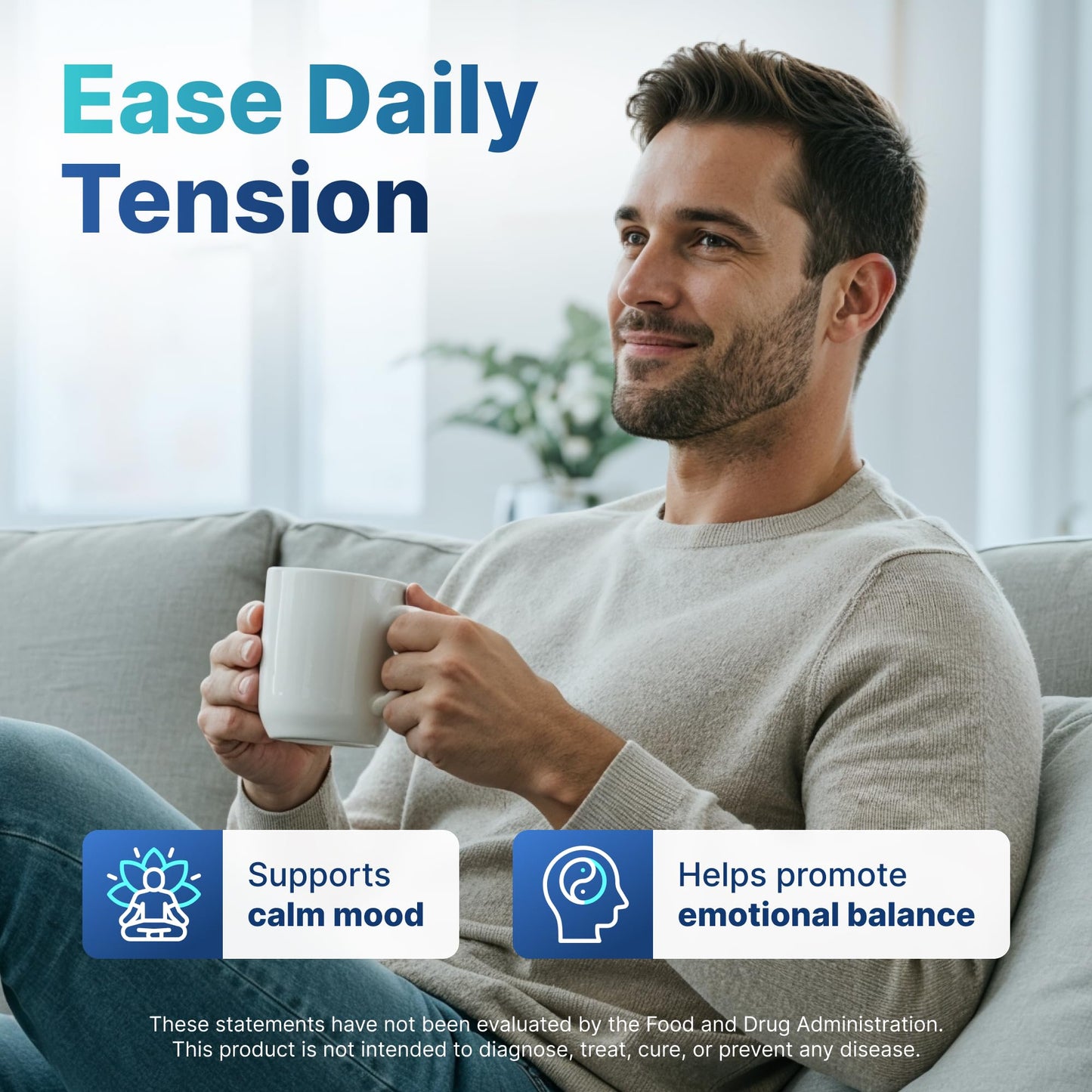 High Potency 2500mg Magnesium Glycinate Supplement for Men and Women, Chelated for High Absorption Pure Elemental Magnesio Complex - Support Sleep, Nerve & Muscle Health, Made in USA - 1 Month Supply