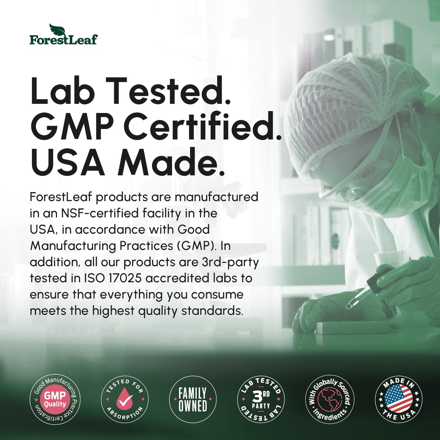 ForestLeaf Berberine Supplement - 1300mg per Serving - Ultra High Potency Berberine HCl with Ceylon Cinnamon, Bitter Melon & Gymnema - Weight Management Support - 90 Caps