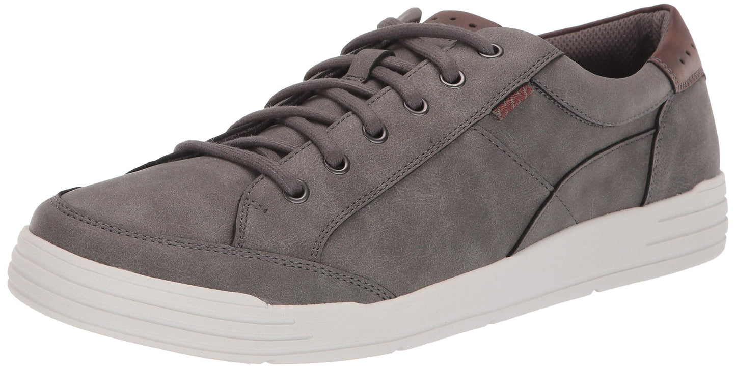 Nunn Bush Men's KORE City Walk Oxford Athletic Style Sneaker Lace Up Shoe, Charcoal, 10 Medium