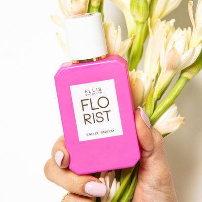 Ellis Brooklyn FLORIST Eau De Parfum, Mini Dabber - Fresh Floral Perfume For Women with Italian Bergamot, Tuberose, & Cedarwood, Vegan Perfume Made In The USA, 7.5ml / 0.25 Fl Oz