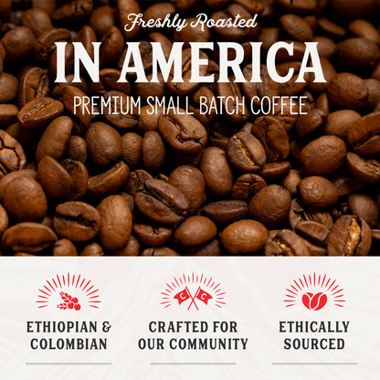 Crockett Light Roast Ground Coffee – Smooth Light Roast Ground Coffee with Bright Flavor, Crisp Finish & Gentle Strength – Perfect for Clean Brewing, Mellow Energy & Daily Coffee Drinks