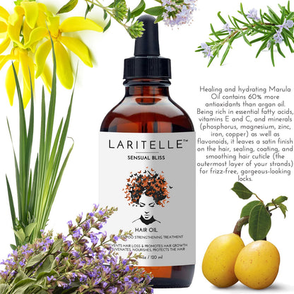 Laritelle Organic Hair Growth Treatment Sensual Bliss 4 oz