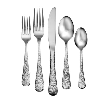 Liberty Tabletop Providence 60 Piece Silverware Set Service for 12 Flatware Made in America USA