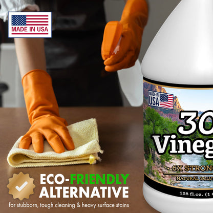 Nature's Freedom 30% Concentrated Vinegar, 2 Gallons - 6X Strength