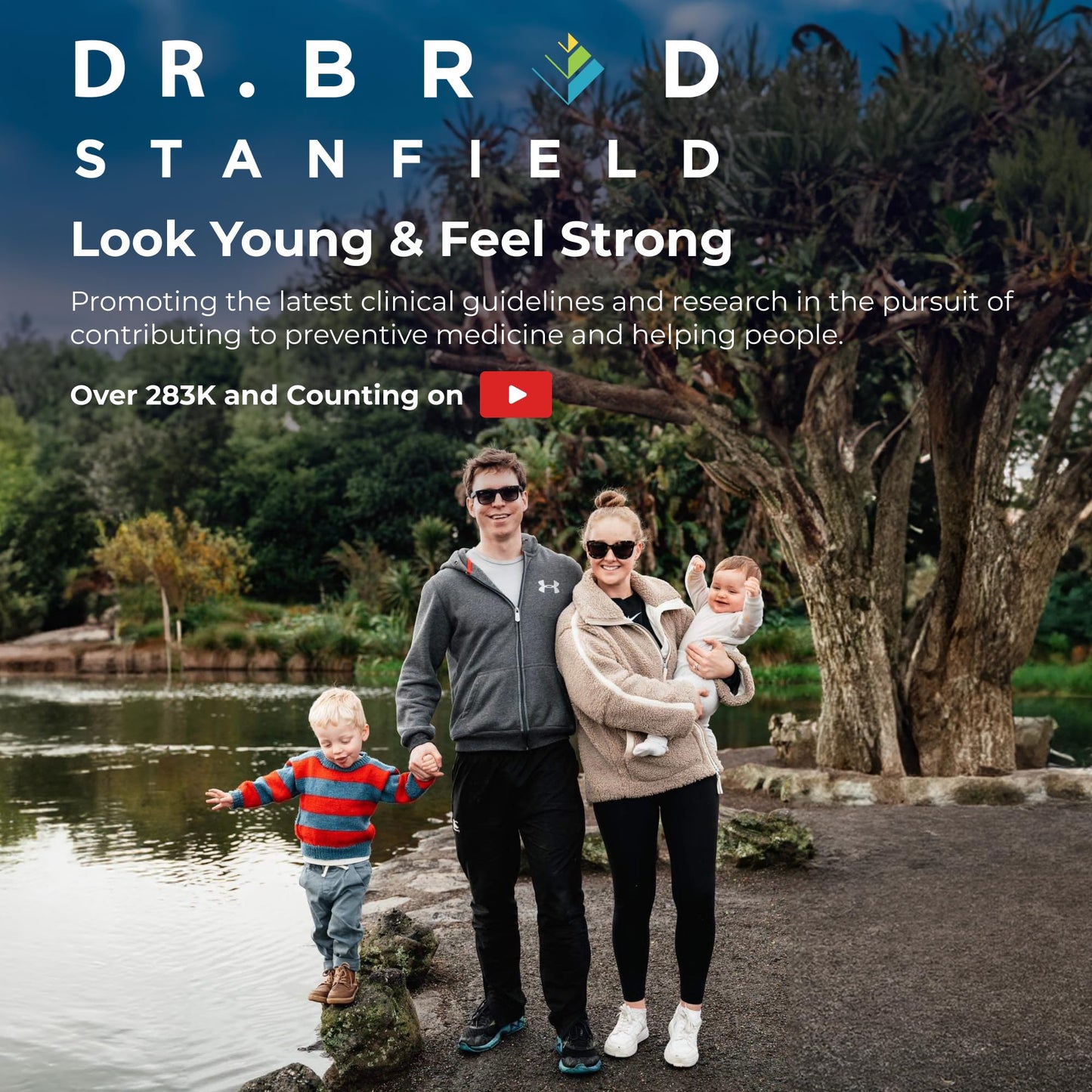 Dr Brad Stanfield Melatonin 300mcg + Magnesium Glycinate 126mg + Glycine 2,500mg for Sleep (120 Count, 30 Servings)