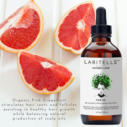 Laritelle Organic Hair Growth Treatment Nature's Love 4 oz