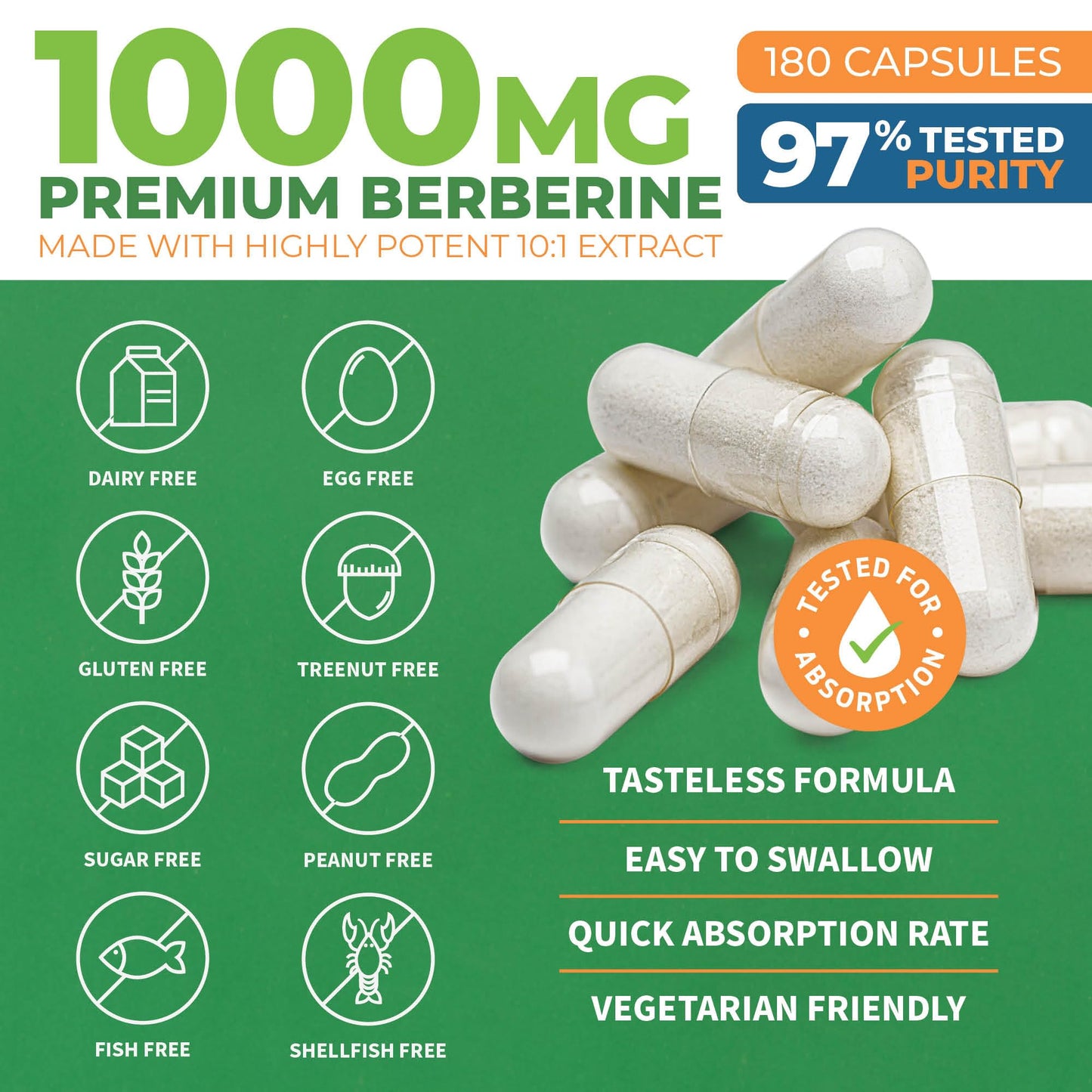 ForestLeaf Advanced Dual Berberine HCl Berberine Supplement 1300mg - 97% Tested Ultra High Potency Berberine with Ceylon Cinnamon, Bitter Melon & Gymnema (90 Count (Pack of 2))