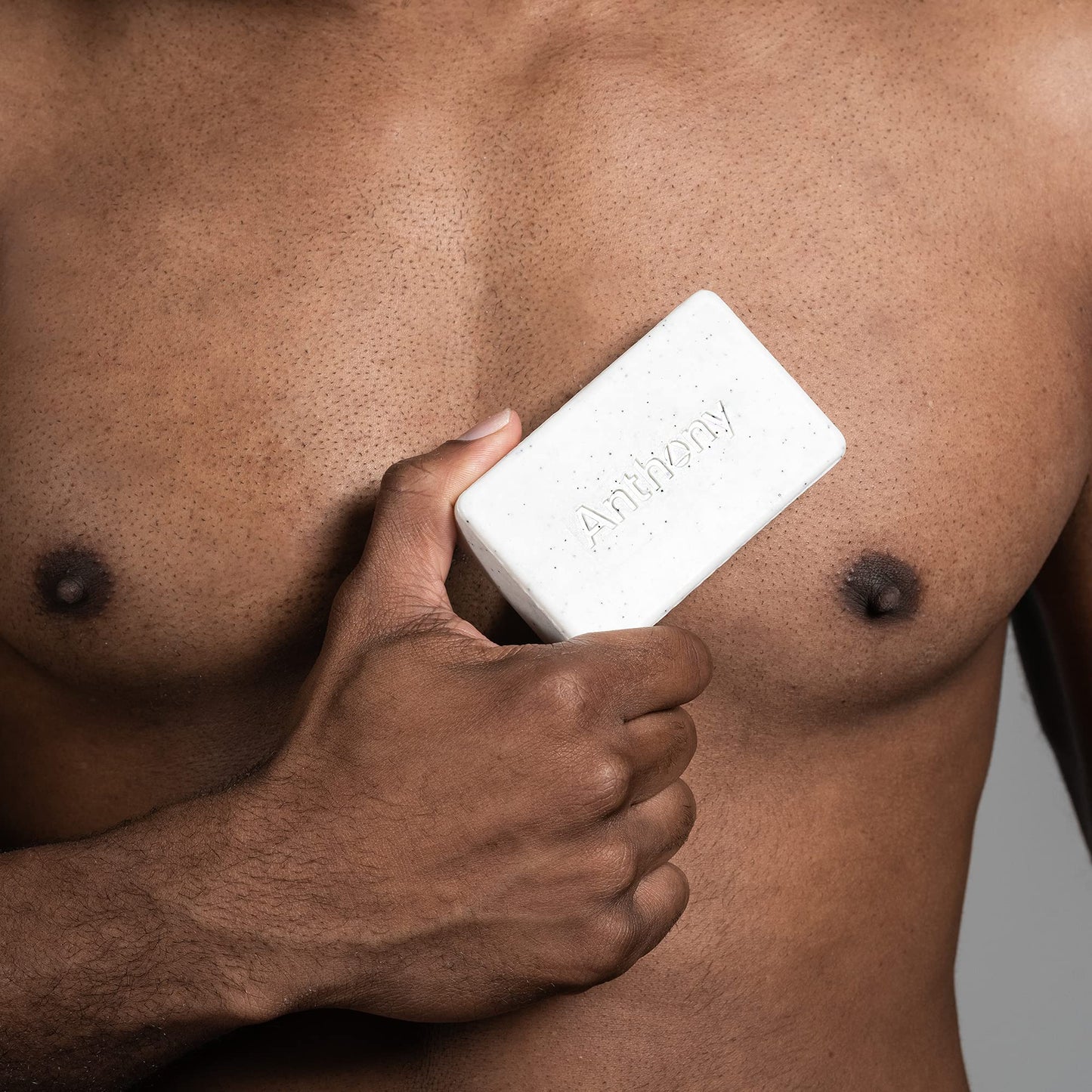 Anthony Men's Exfoliating Soap Bar, Grapefruit Scent, 5 Oz - Contains Cucumber Extract, Jojoba, Shea Butter, Squalane & Coconut Oils for Moisturizing & Exfoliating Body Skin