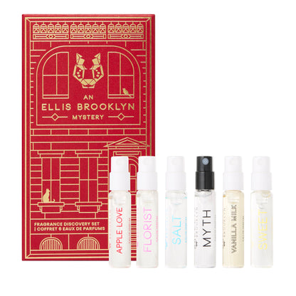 Ellis Brooklyn MYSTERY Fragrance Discovery Set - Eau De Parfum for Women Sample Perfume Set, Perfumes for Women, Clean, Long Lasting Perfume