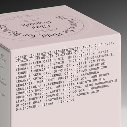 Firsthand Supply Hair Clay Pomade for Men & Women – Matte Clay Finish & Extra Strong Hold – Non-Greasy, Water-Based Organic Pomade – Easy to Restyle – Ideal for Short to Medium Hair Length – 3oz