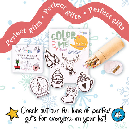 A Brighter Year Color Your Own Post-It Notes Bundle - 3 Sticky Note Pads - 3” x 3” Self Stick Notes - Coffee, Plant, & Space Themes -School, Office, Home, Travel, Notebook - Relaxation, Stress Relief