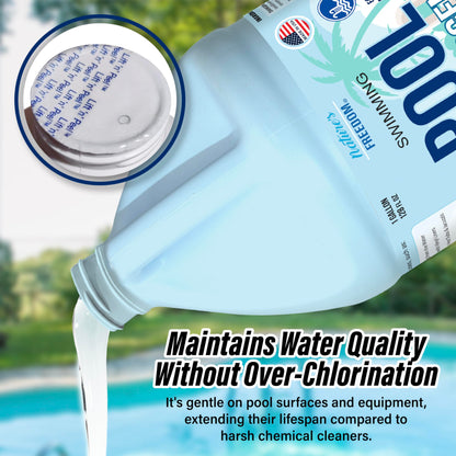 Nature's Freedom Hydrogen Peroxide Swimming Pool and Spa Non-Chlorine Shock-Oxidizer (1 Gallon)