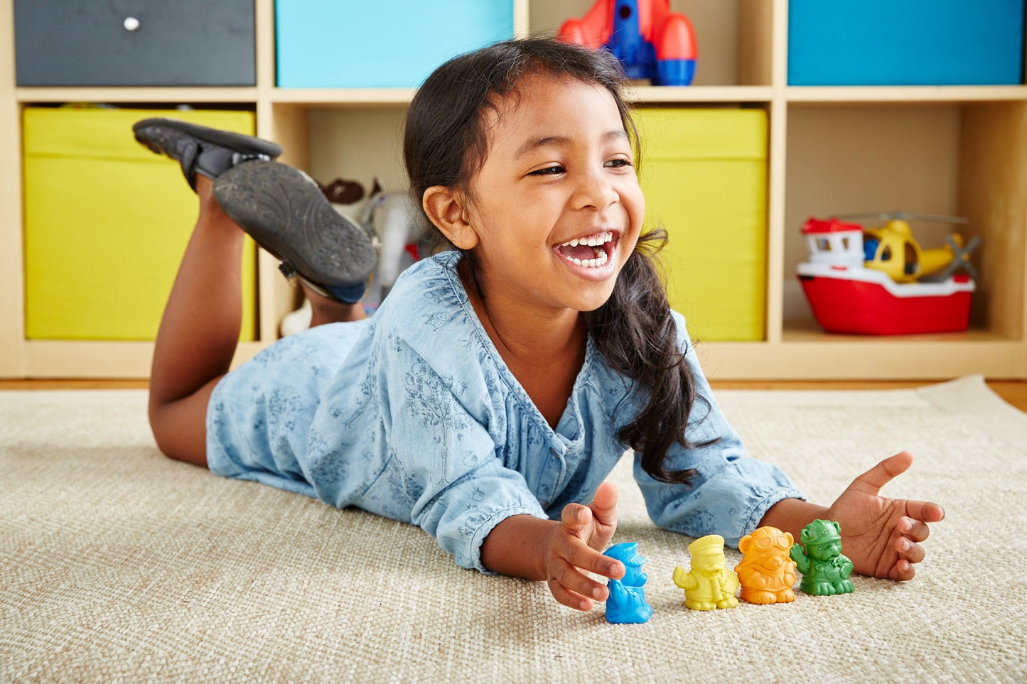 Green Toys Character Toy Figure (4 Pack)