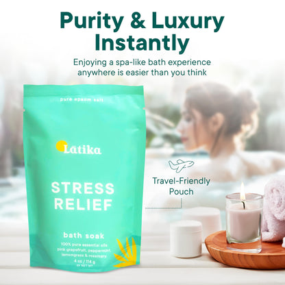 Stress-Relief Epsom Salt Bath Soak