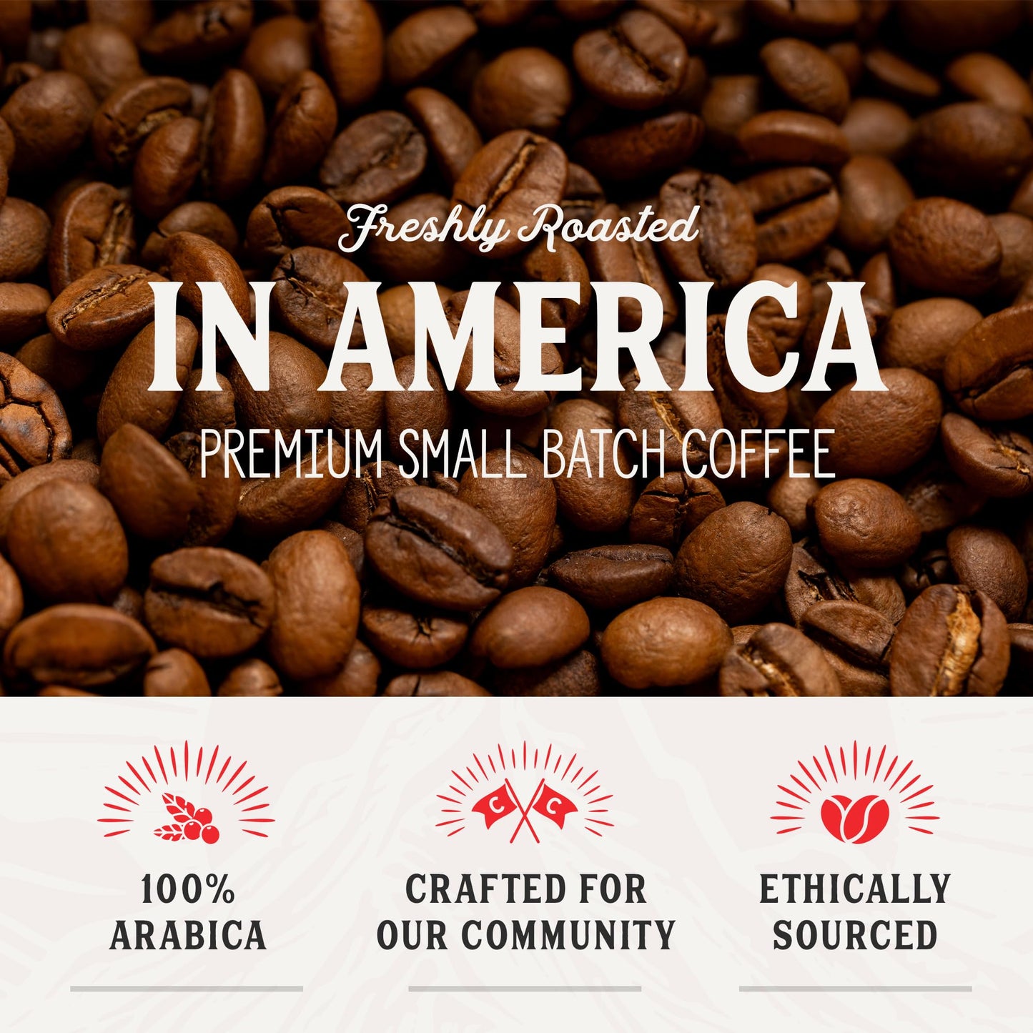 Crockett Dark Roast Ground Coffee – Bold Dark Roast Ground Coffee with Full-Bodied Flavor, Smooth Finish & No Bitterness – Perfect for Rich, Gritty Brewing Without the Burn