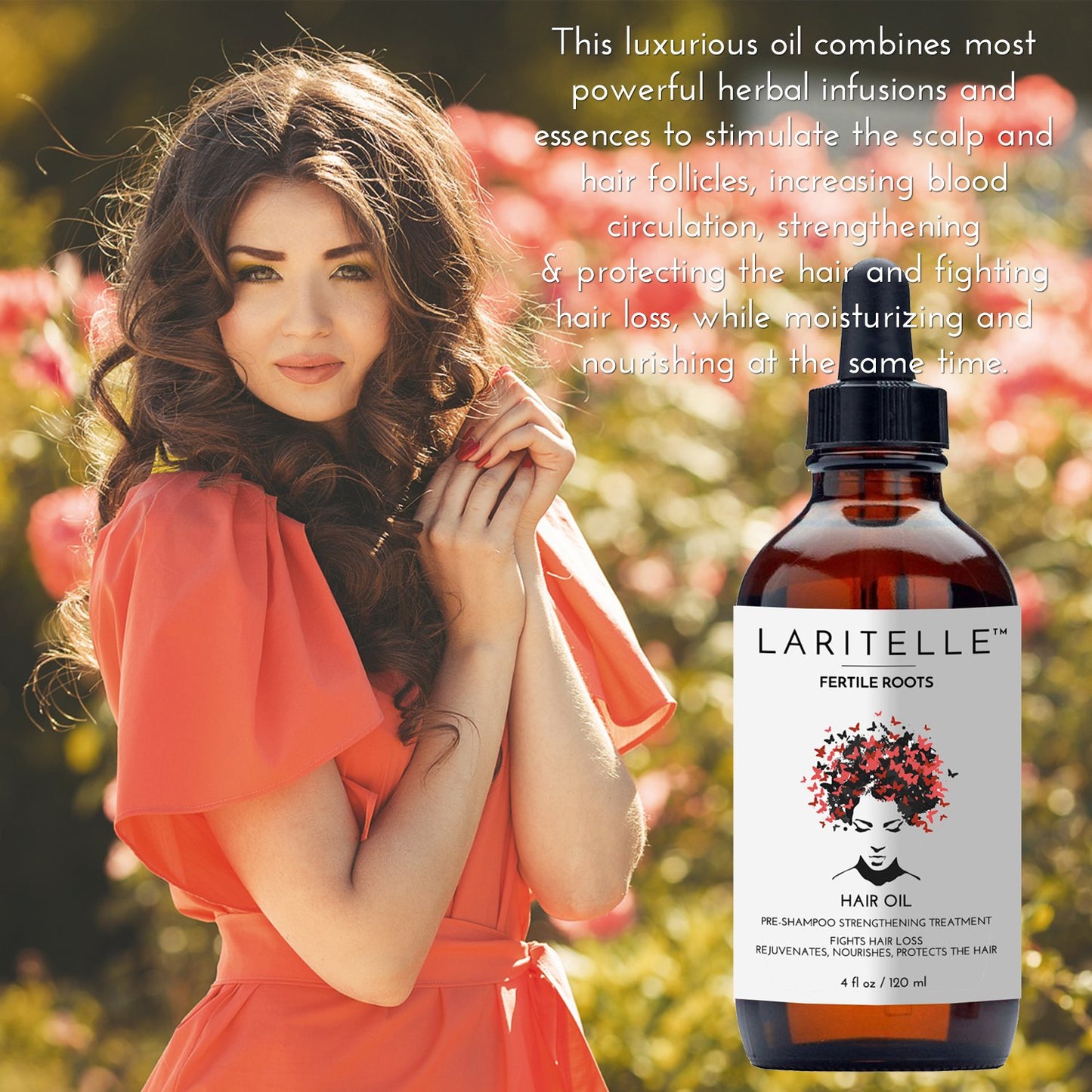 Laritelle Organic Hair Loss Treatment Fertile Roots 4 oz