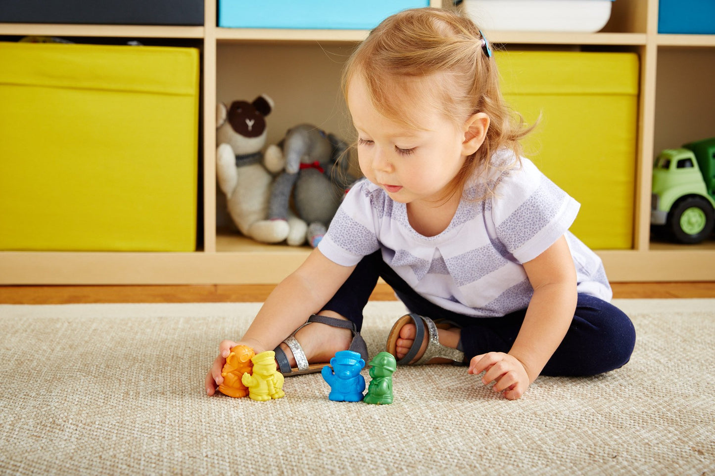 Green Toys Character Toy Figure (4 Pack)