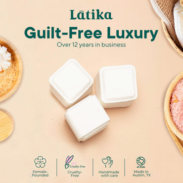 Latika Stress Relief Steamer - Aromatherapy with Pink Grapefruit, Peppermint, Lemongrass and Rosemary - Calming and Relaxing for Anxiety Relief, Spa Aromatherapy Hot Tub - Must-Haves for Women and Men