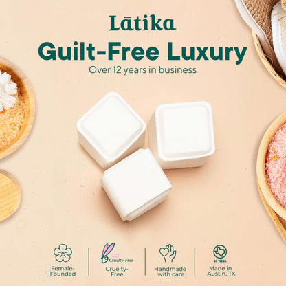 Latika Stress Relief Steamer - Aromatherapy with Pink Grapefruit, Peppermint, Lemongrass and Rosemary - Calming and Relaxing for Anxiety Relief, Spa Aromatherapy Hot Tub - Must-Haves for Women and Men