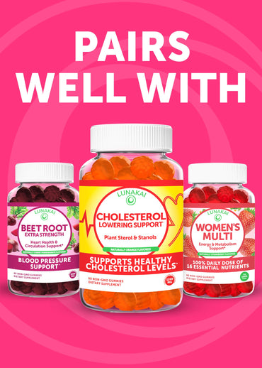 Lunakai Collagen Gummies - Tastiest Proprietary Formula - 200mg Hydrolyzed Collagen Gummies for Women and Men with Biotin, Zinc, Vitamin C and E - Non-GMO Anti Aging Supplement for Women - 6 Pack