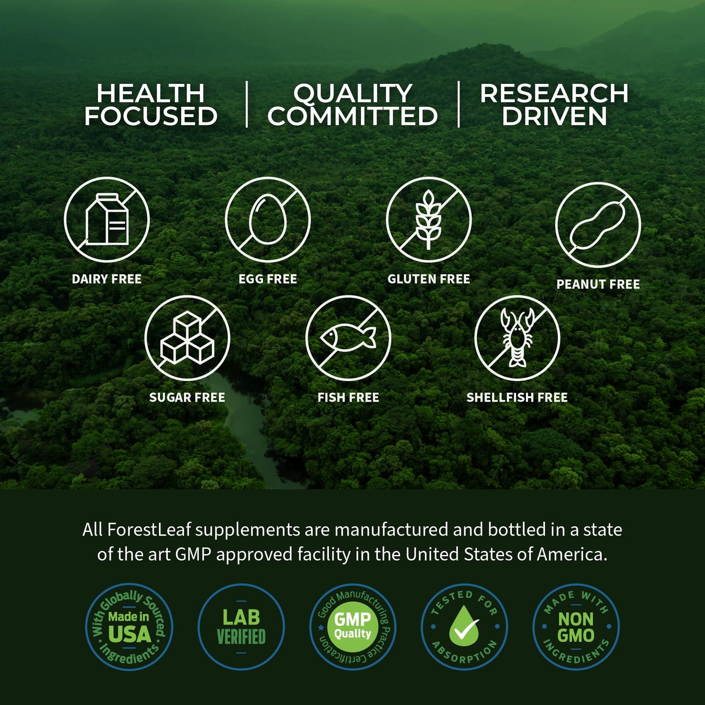 ForestLeaf Beef Organ Supplement - Grass Fed & Pasture Raised - Total Body Wellness & Performance, Organ Complex with 3000mg of Desiccated Beef Liver, Heart, Kidney, Pancreas, Spleen (180 Capsules)