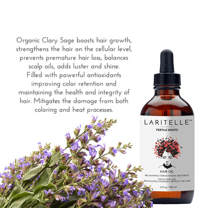 Laritelle Organic Hair Loss Treatment Fertile Roots 4 oz