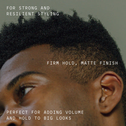 Firsthand Supply Hair Clay Pomade for Men & Women – Matte Clay Finish & Extra Strong Hold – Non-Greasy, Water-Based Organic Pomade – Easy to Restyle – Ideal for Short to Medium Hair Length – 3oz