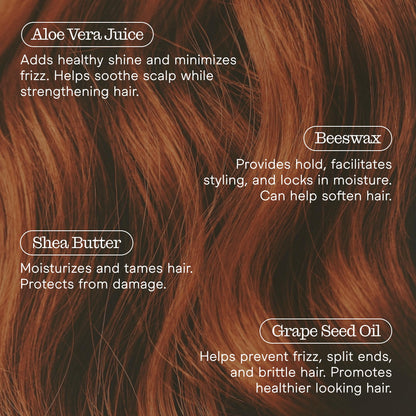 Firsthand Supply All-Purpose Hair Pomade - Clean & Non-toxic Hair Care Ingredients - Gives a Low Shine, Shape and Firm Hold To Your Hair - 3oz (88ml)