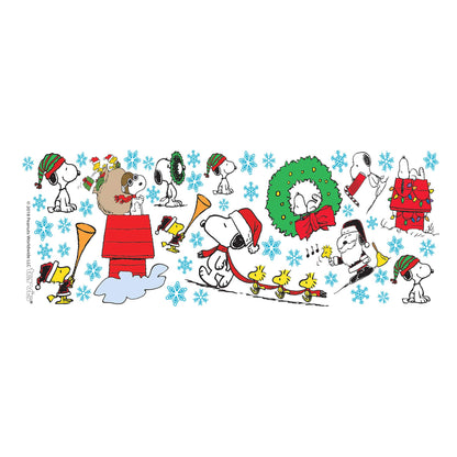 Tervis Peanuts Christmas Collage Made in USA Double Walled Insulated Tumbler Travel Cup Keeps Drinks Cold & Hot, 16oz Mug, Classic