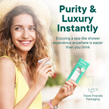 Latika Stress Relief Steamer - Aromatherapy with Pink Grapefruit, Peppermint, Lemongrass and Rosemary - Calming and Relaxing for Anxiety Relief, Spa Aromatherapy Hot Tub - Must-Haves for Women and Men