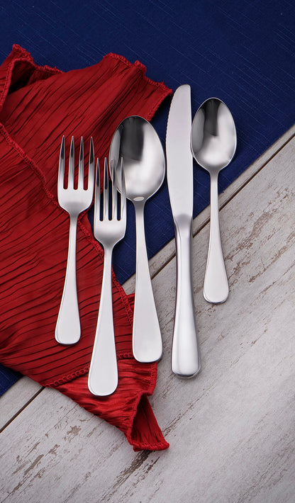 Liberty Tabletop Patriot 60 Piece Silverware Set Service for 12 Silverware Made in USA