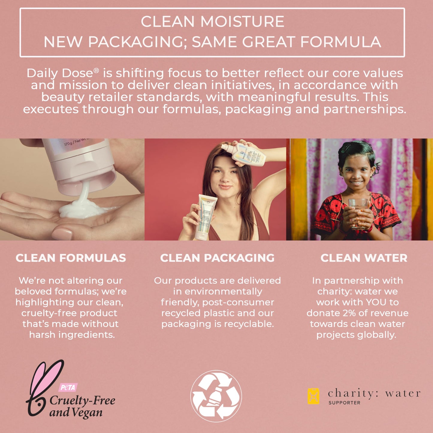 DAILY DOSE Effortless Detangler Spray & Leave In Conditioner for Dry, Damaged, & Frizzy Hair. Instantly Softens, Smooths & Adds Shine. For Kids & Adults. Award-winning, Vegan, Sulfate-Free, Color Safe