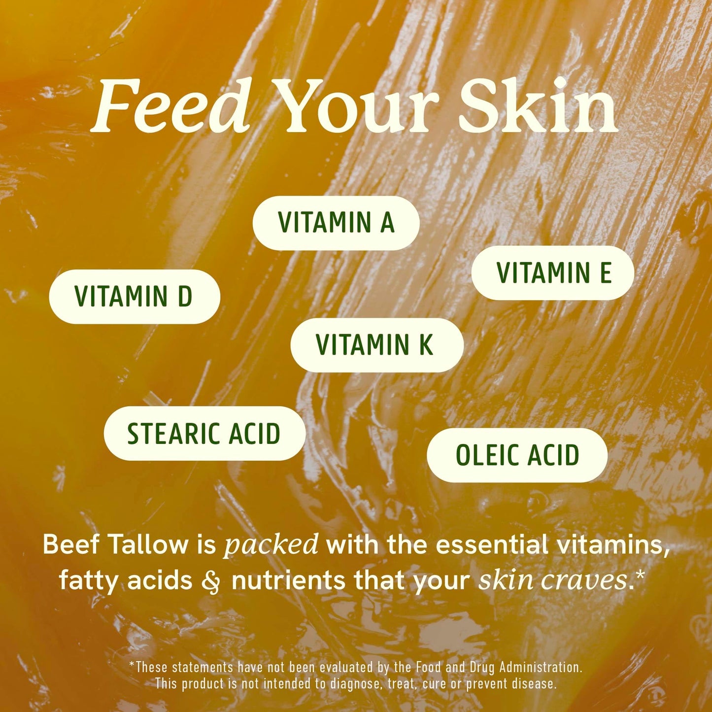Beef Tallow Honey Balm | Face & Body | With Organic Honey, Beeswax & Olive Oil | Face Moisturizer & Body Balm | Grass Fed Beef Tallow for Skin Support | Paraben, BPA & Cruelty-Free | Unscented, 2 oz