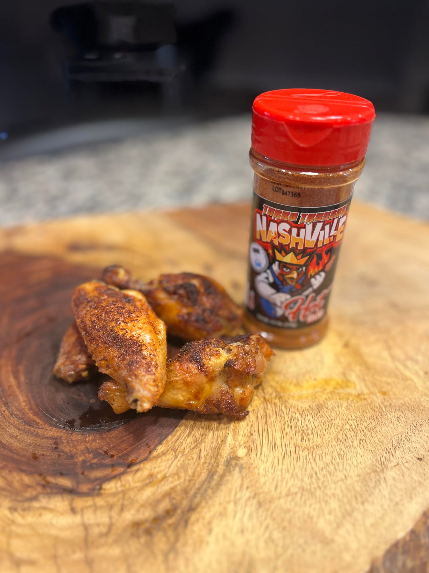 Turbo Trusser | Nashville Hot Rub | For Chicken, Turkey, Duck, Pork & Veggies | Signature Fiery Flavor of Nashville Hot | Made in the USA | 4.2 Oz