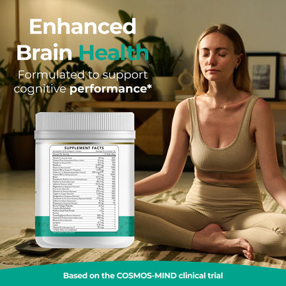 Dr Brad Stanfield Collagen Peptides + Creatine Monohydrate + Psyllium Husk + Taurine + TMG + Hyaluronic Acid + MultiVitamin & Mineral (30 Servings, Unflavored)