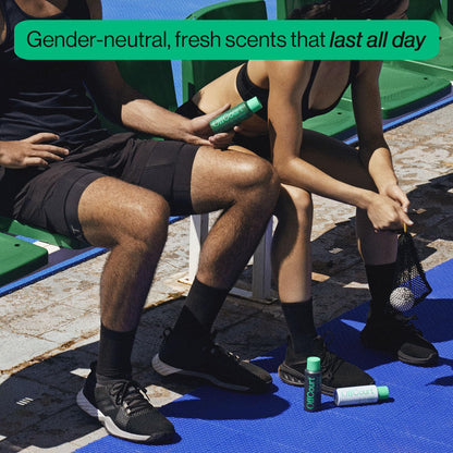 OffCourt - Natural Deodorant Body Spray for Men and Women - Aluminum Free - Whole Body Deodorant for Women and Men - Medium-Bodied Fig Leaves and White Musk Scent, 3.4 Ounce (Pack of 1)