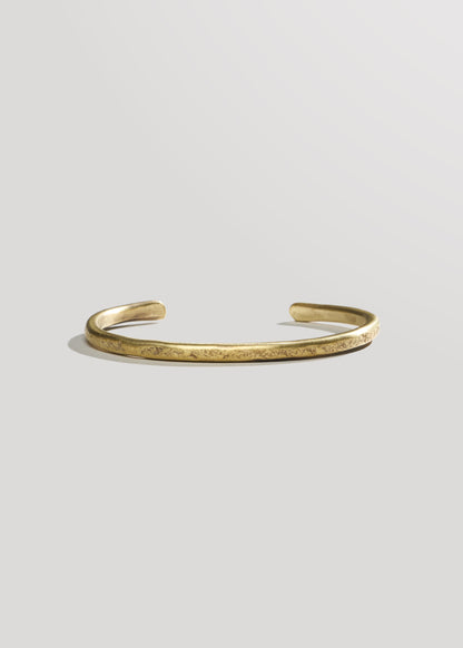 Billy Made For Friends Thin Brass Bar Cuff