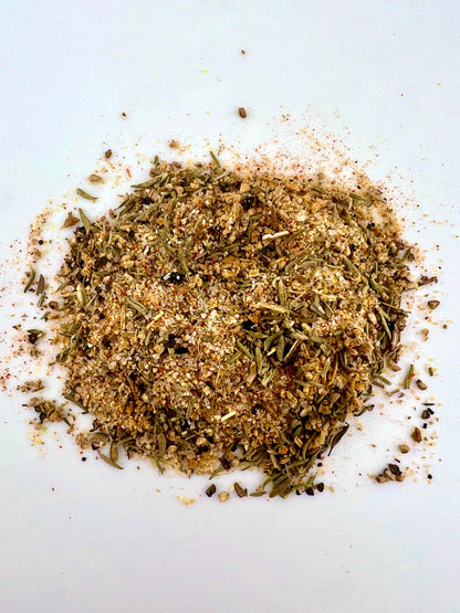 Turbo Trusser | Savory Rub | For Turkey, Chicken, Duck, Pork & Veggies | Bold, Aromatic, Perfectly Balanced Flavor | Made in the USA | 8 OZ