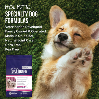 Best Breed Puppy Diet Made in USA [Natural Dry Puppy Food for Large Breed and Small Breed Puppies]