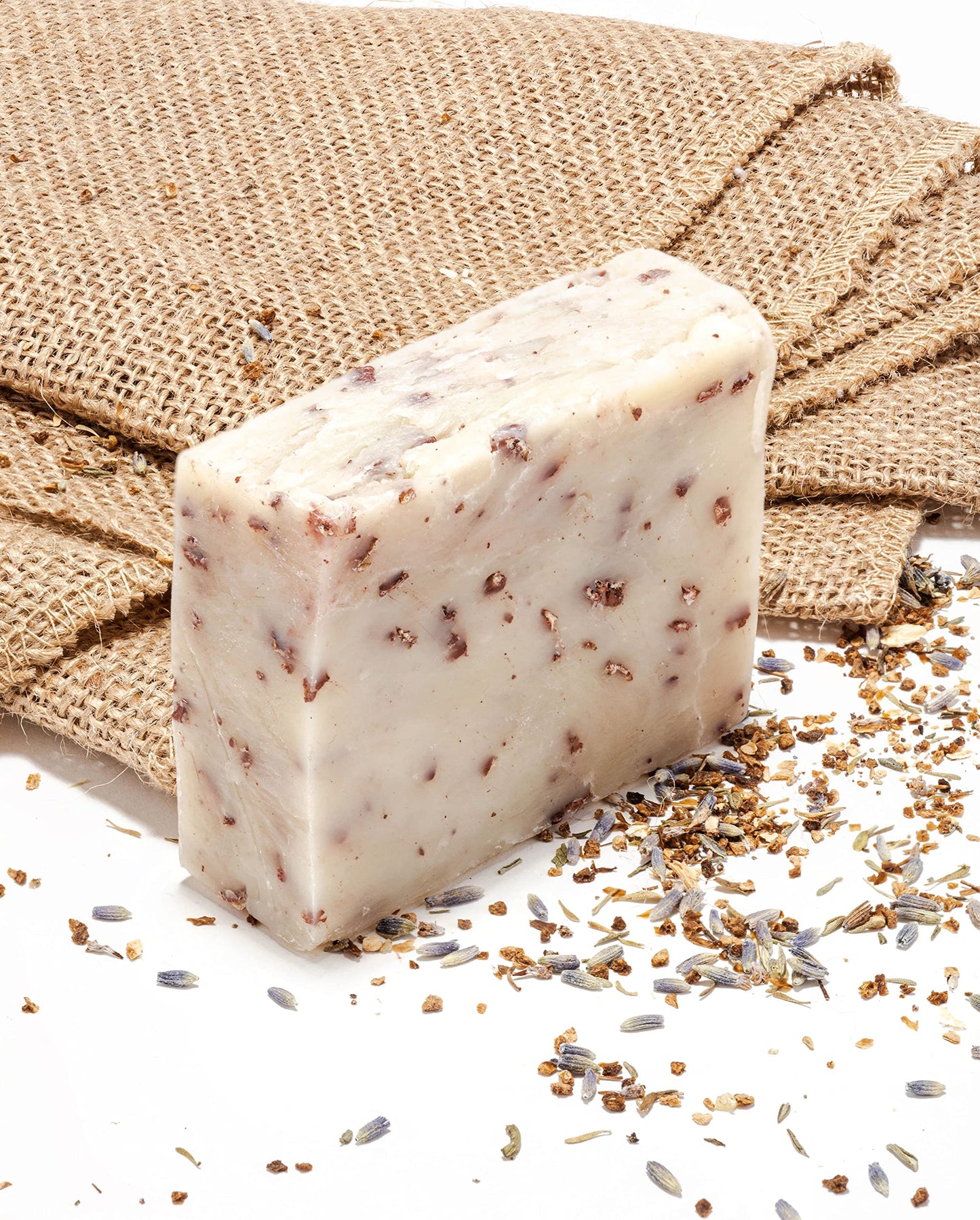 ILS Soap co - Wildflowers (Floral with light Exfoliation) All Natural Bar Soap for All Skin Types - Plant Based, Cold Process and Handmade in the USA (single bar)