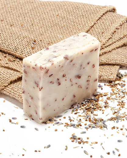 ILS Soap co - Wildflowers (Floral with light Exfoliation) All Natural Bar Soap for All Skin Types - Plant Based, Cold Process and Handmade in the USA (single bar)