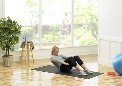 Supermats Heavy Duty Equipment Mat 13GS Made in U.S.A. for Indoor Cycles Recumbent Bikes Upright Exercise Bikes and Steppers, Black