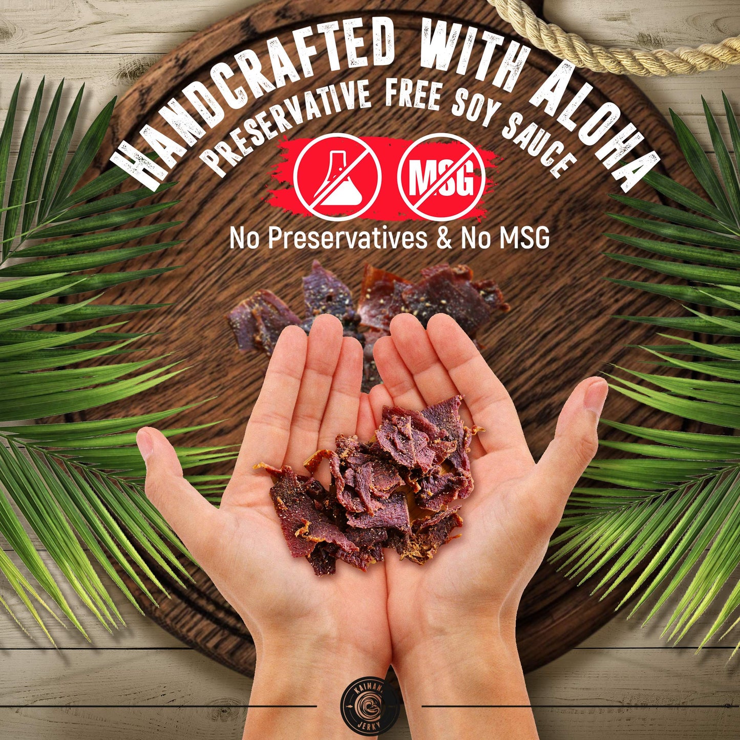Kaimana Ahi Tuna Jerky Sriracha 2 Ounce - Paleo Style - Premium Fish Jerky Made in the USA. High in Omega 3's, All Natural and Wild Caught (2 Ounce (Pack of 1), (Sriracha)