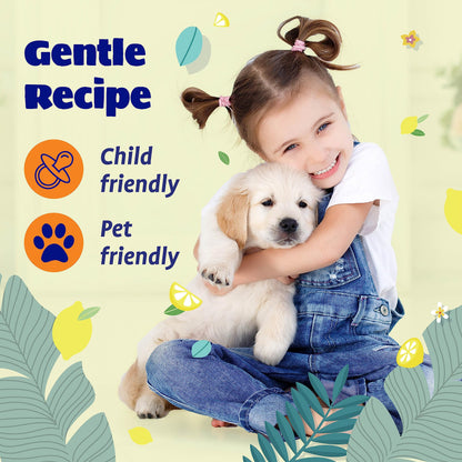 Originally Yellow Lemon Vinegar All Purpose Cleaning Spray | Distilled Cleaning Vinegar For Every Room In the House | Plant-Derived All Purpose Cleaner | Living Room, Bathroom, & Kitchen | 3 Pack