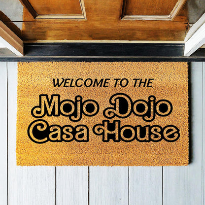 Welcome to The Mojo Dojo Casa House Doormat | Welcome Door Mat | New Home Gift | Movie Doormat | Home Decor | Closing Gift | Front Door | Made in the USA stk1977