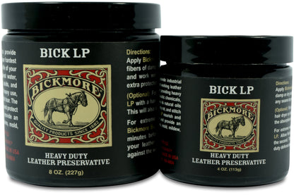 Bickmore Leather Conditioner, Scratch Repair Bick LP - Heavy Duty LP Leather Preservative | Leather Protector, Softener and Restorer Balm for Dry, Cracked, and Scratched Leather | Made in USA