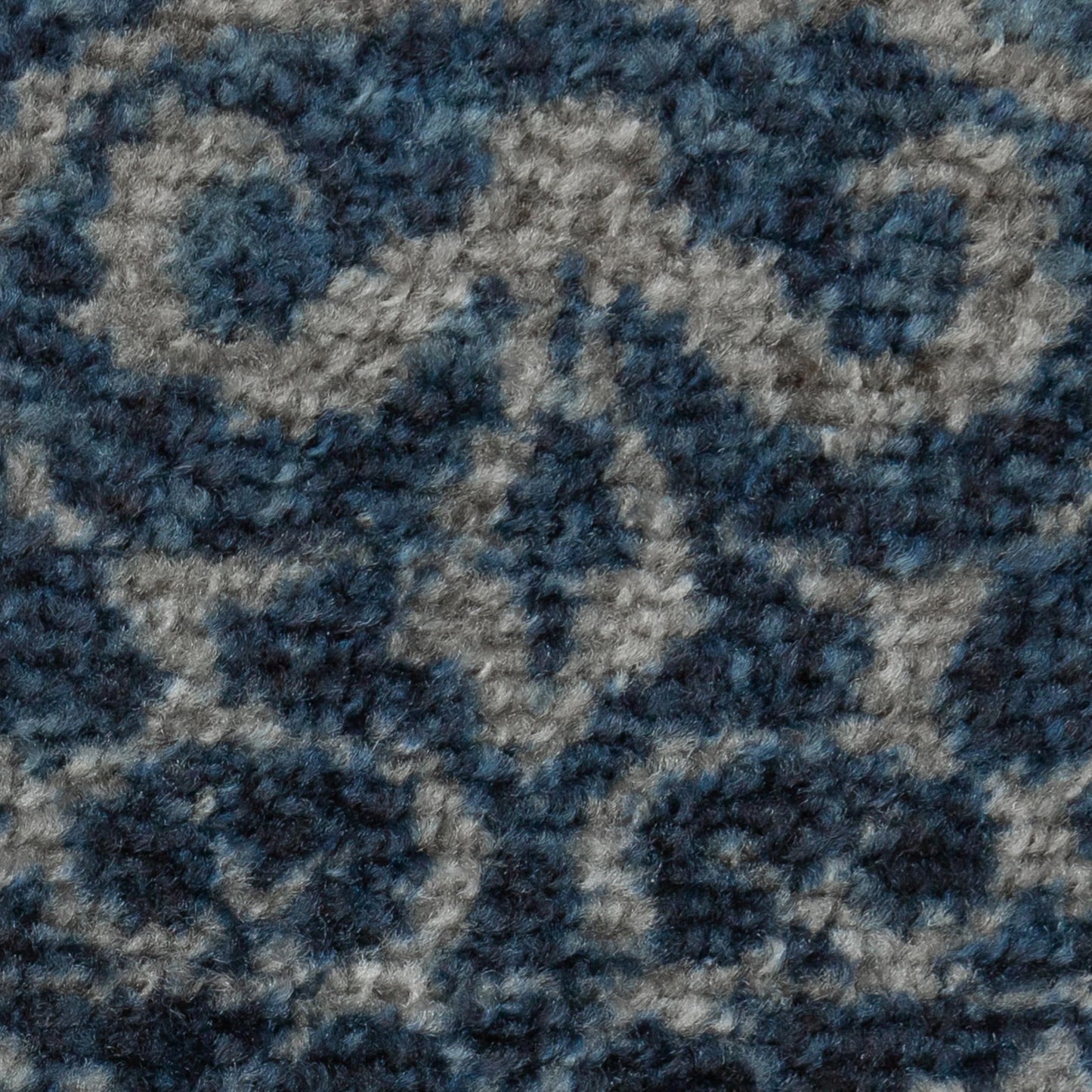 Maples Rugs Pelham Vintage Kitchen Rugs Non Skid Washable Accent Area Carpet [Made in USA], 1'8 x 2'10, Navy/Grey